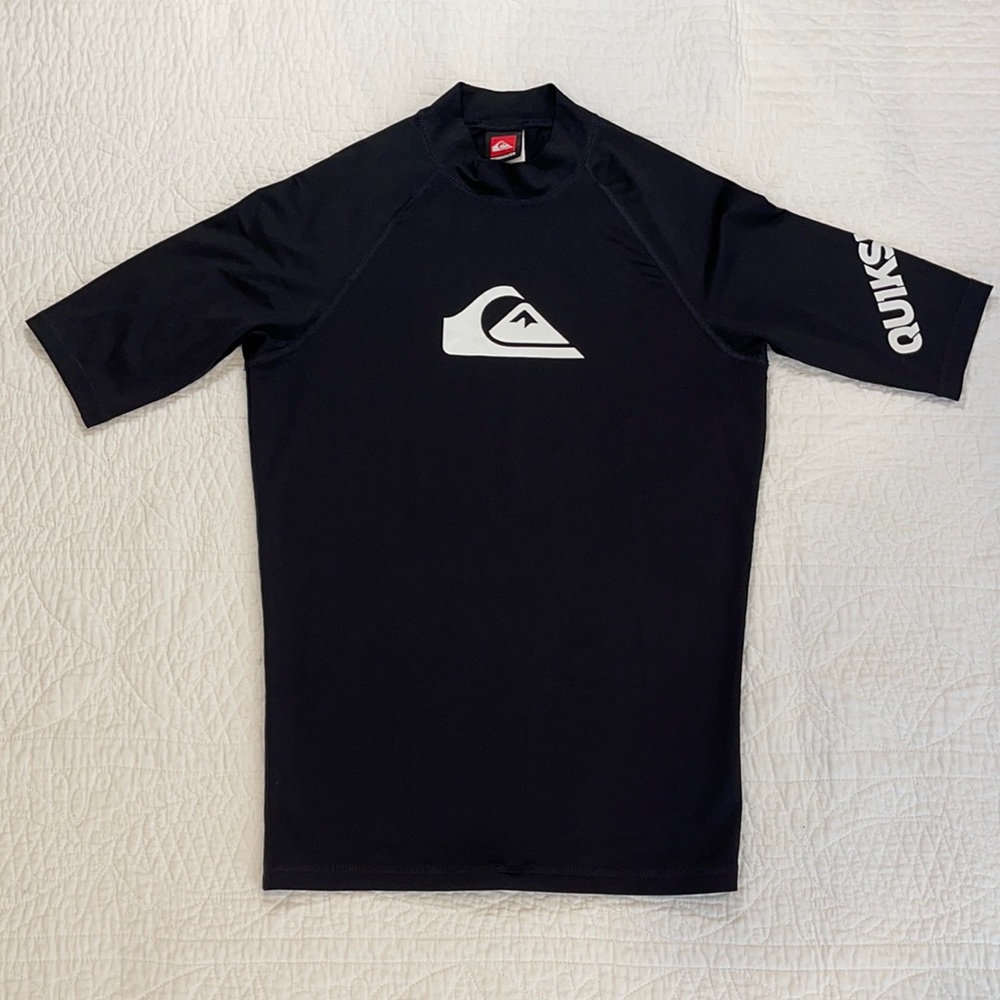 Quiksilver Black Rash Guard Size M